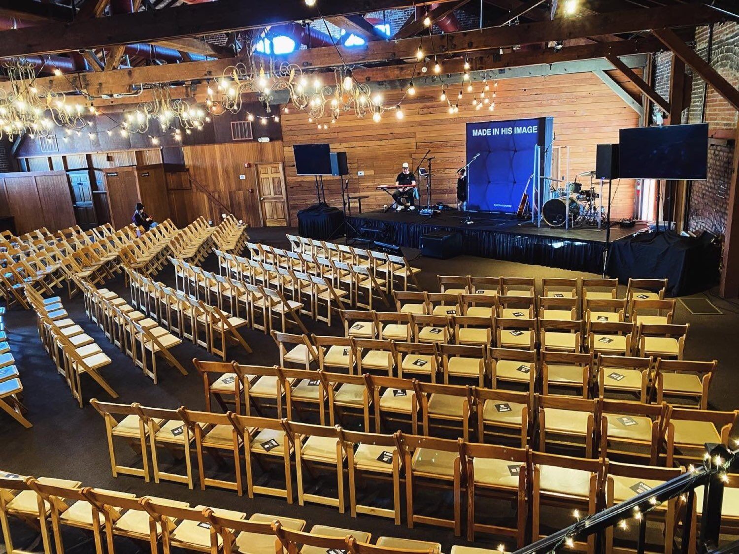 House of worship audio and projection install